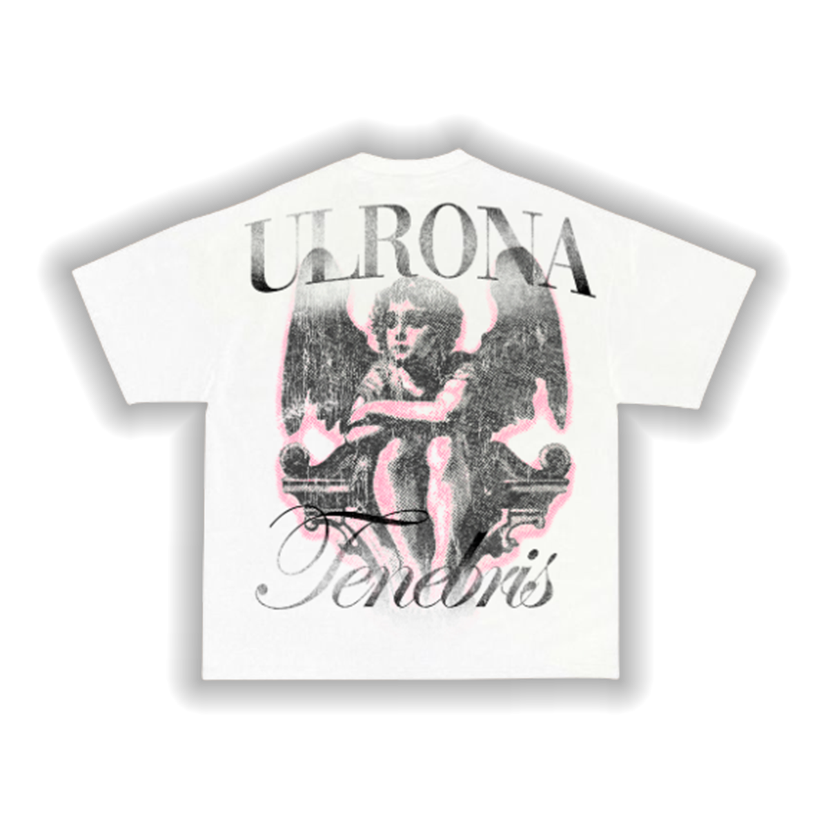 Playera blanca Tenebris 01